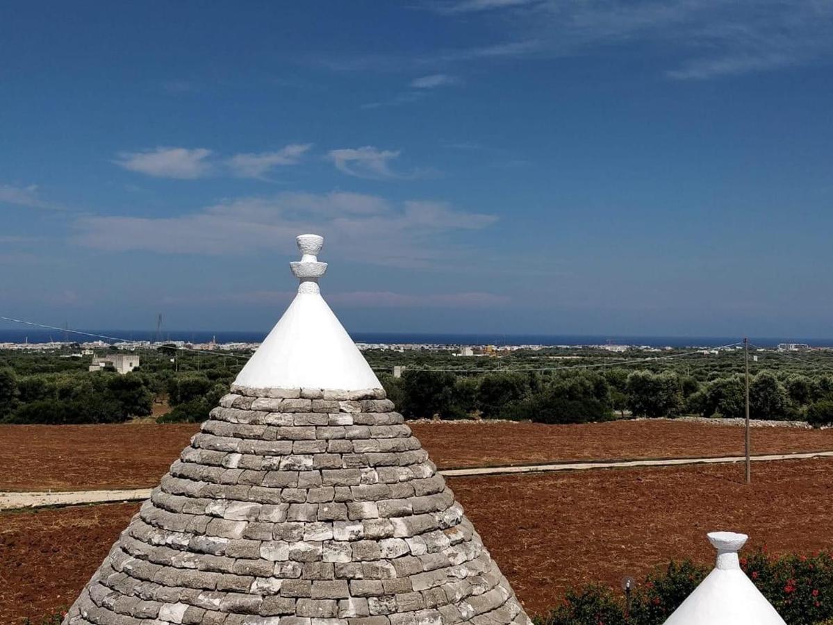 I Trulli Di Gina Appartamento Trullo 6 Persone 모노폴리 외부 사진