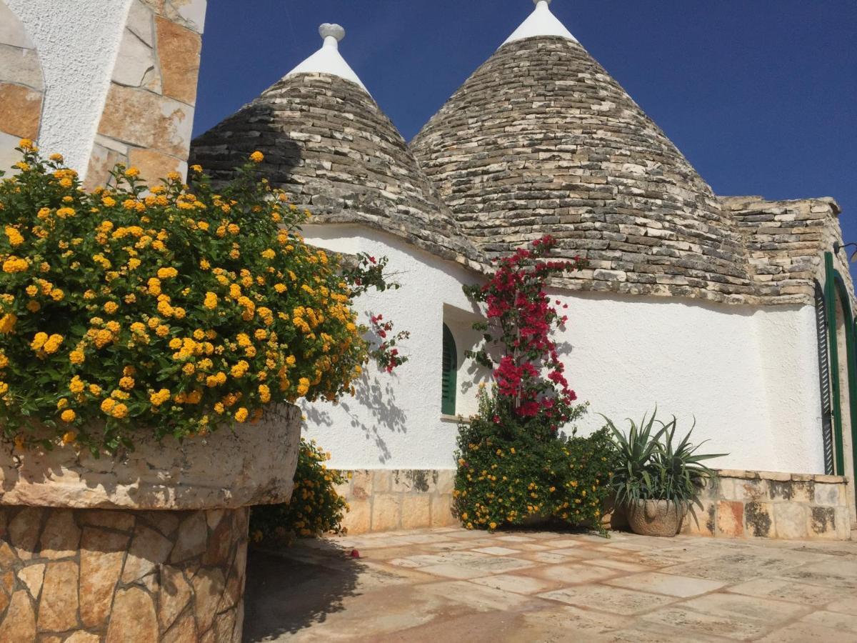 I Trulli Di Gina Appartamento Trullo 6 Persone 모노폴리 외부 사진